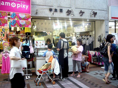 タケヤの店頭