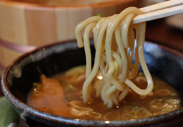 しゃりん つけめん箸上げ