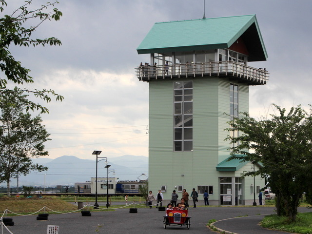 田んぼアート・弥生の里展望台
