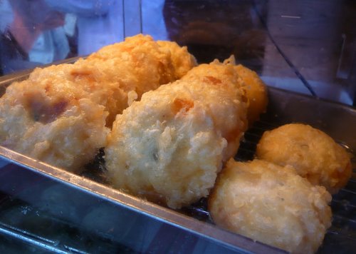 さかえや 日光 駅前名物 揚げゆばまんじゅう ワンコイン的食べ歩き生活