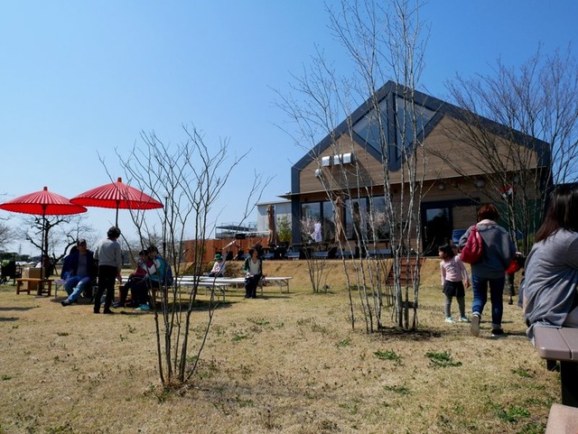 武平作・栃木本店 芝生広場