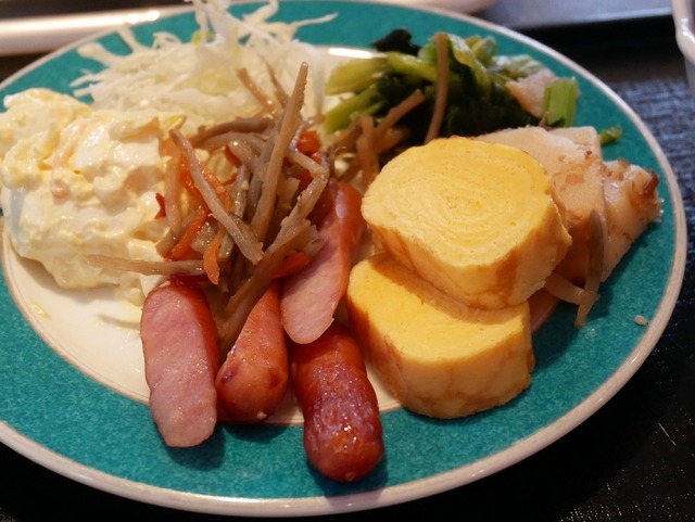 土曜朝食。ホテルセレクトイン焼津駅前