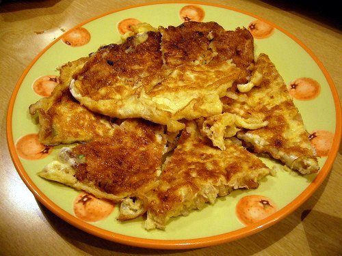 台湾切り干し大根玉子焼き