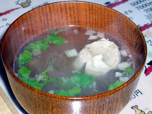 魚団子のスープ