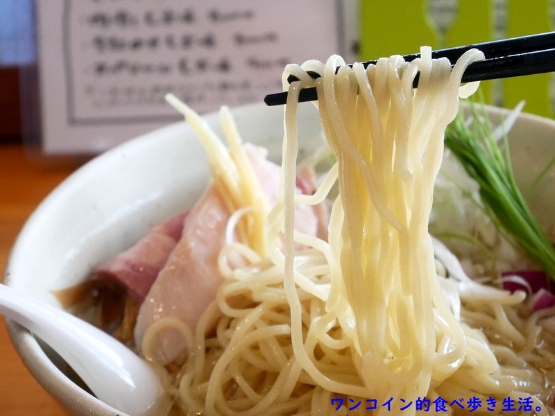 麺堂HOME・カマス煮干しの冷やしそば(塩)