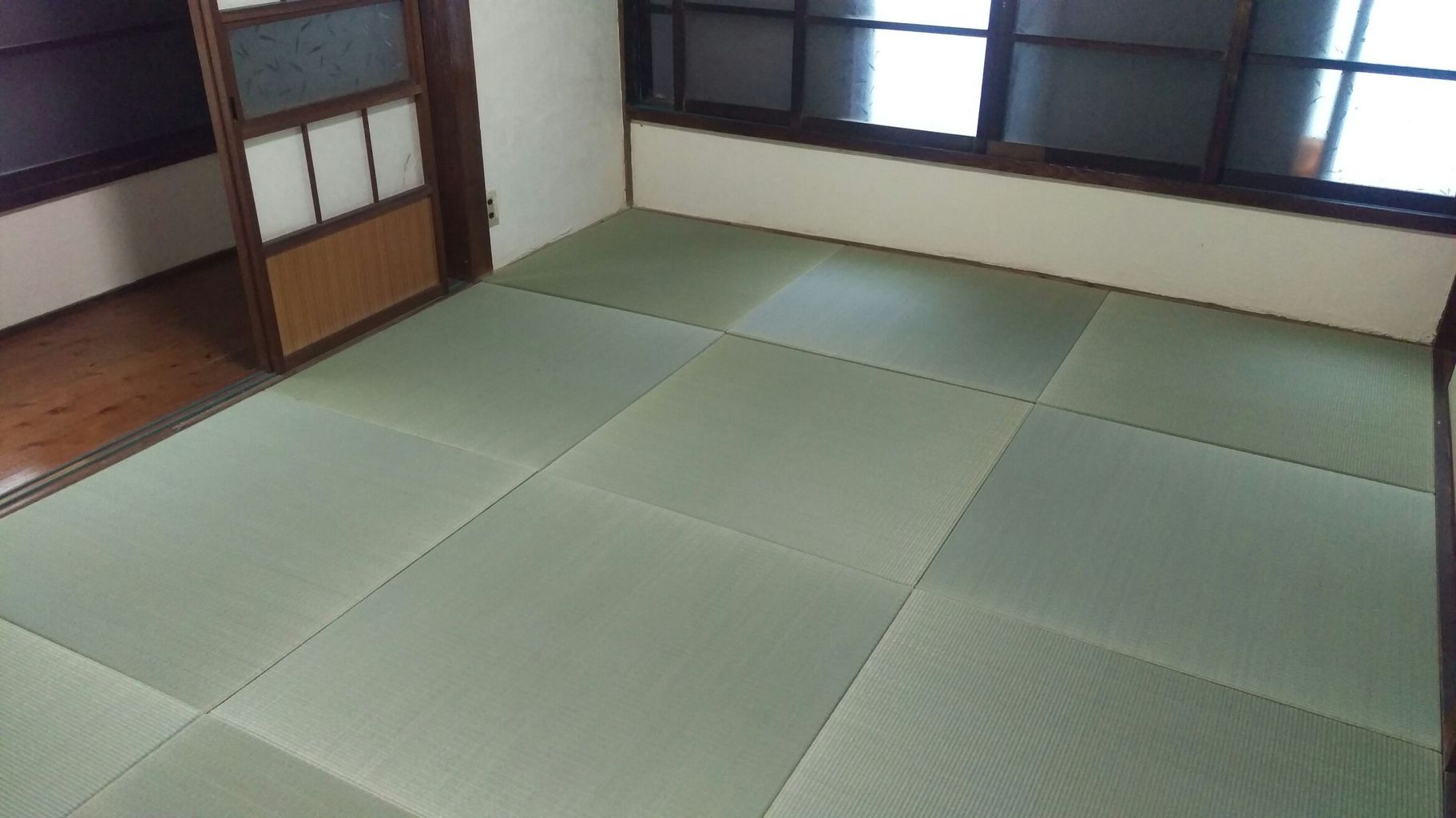 人妻　和室 外国人観光者向け古民家の改装。 : 畳のプロとはなんぞや : (有)渡邊一三畳店