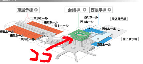 ビックサイト図