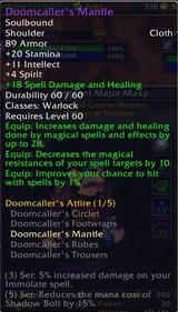 Doomcaller Mantle