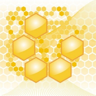 yellow-honeycomb-hexagon-geometric-background_279-10409