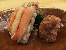 20131204_金沢_寿司香箱蟹