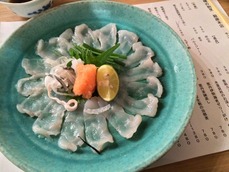 俺の割烹_とらふぐ刺身