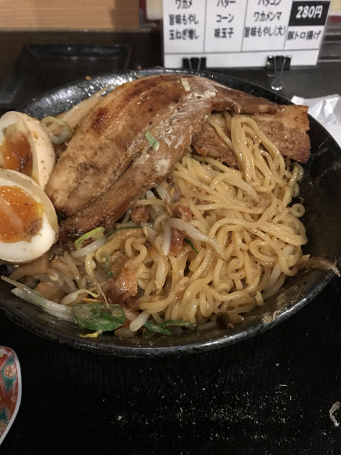 柏らーめんまとや まぜそばスペシャルてんこ盛り