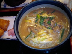日向亭 カレーうどん