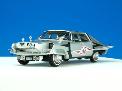 AMIE 1/43 ウルトラセブン TDF PO-1 ポインター 後期型 ミニカー 国際貿易 AMIE 1⁄43 TDF PO-1 ポインター 「ウルトラセブン」 [AM43002]
