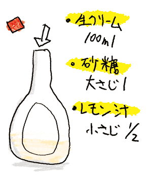 4コマ漫画「ちびといつまでも」-090627-4.gif