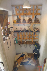 小屋のなか