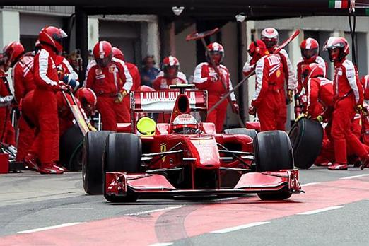 Rd 8 British Grand Prix Sunday 21 June 2009 Ferrari