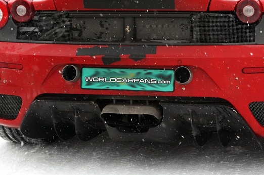 Spy Shots Ferrari F450