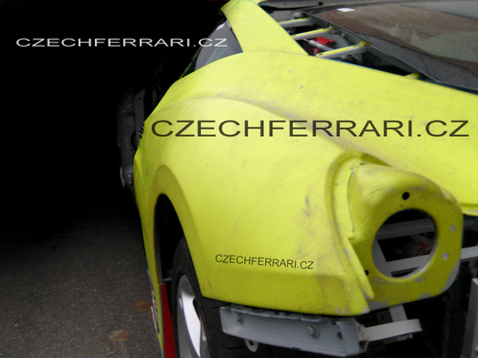Spy Shots Ferrari F450 Crash Test