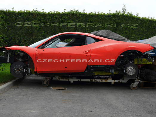 Spy Shots Ferrari F450 Crash Test