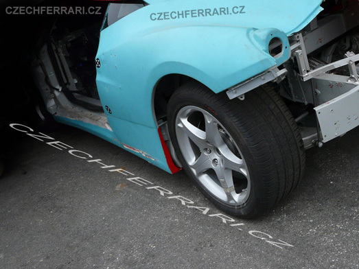 Spy Shots Ferrari F450 Crash Test