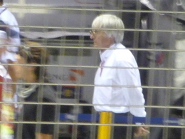 SingaporeGP Friday Pre Free Practice Bernie Ecclestone