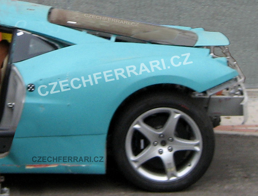 Spy Shots Ferrari F450 Crash Test