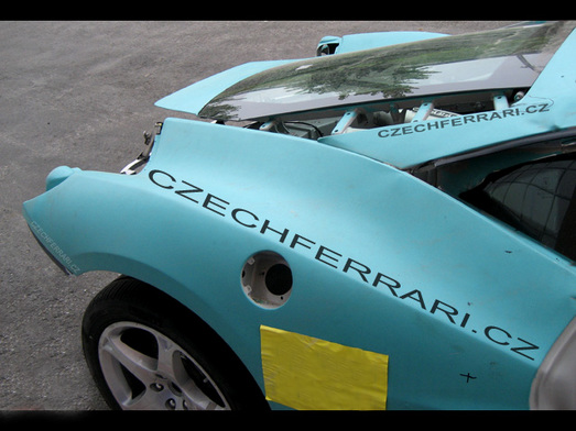Spy Shots Ferrari F450 Crash Test