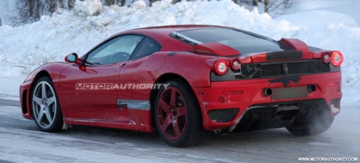 Spy Shots Ferrari F450