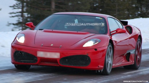 Spy Shots Ferrari F450
