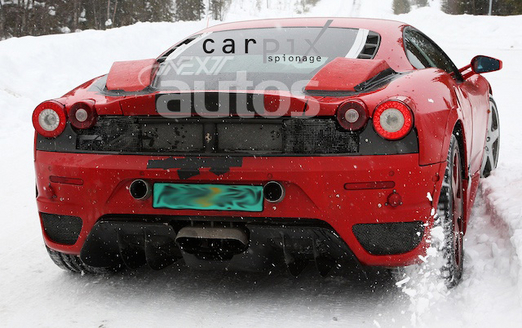 Spy Shots Ferrari F450