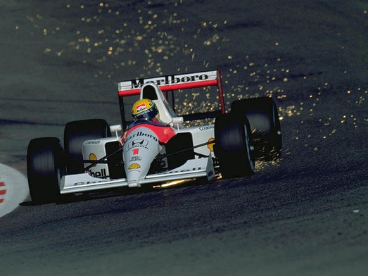 Ayrton Senna's Mclaren Honada MP4/4