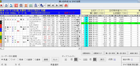 バケモン_9月13日阪神1R