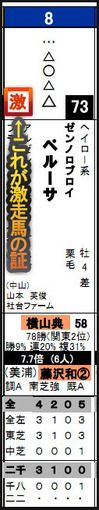 ペルーサ激走馬