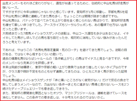 0423福島牝馬S京介コラム本文