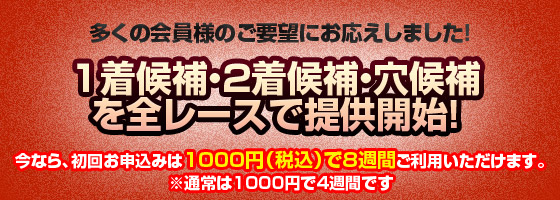 競馬チェック会員受付
