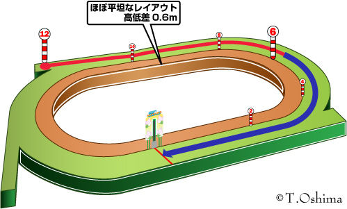 札幌芝1200m