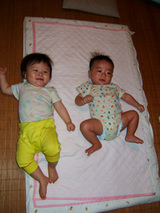 2人でパチリ