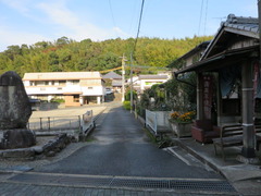 4不動、御井寺参道