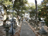 参道・石灯籠群