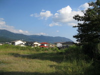 4宝満山を望む