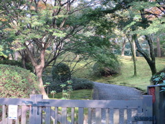 2水明荘庭園道