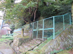 1四町碑・新清水旧参道石段