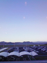 徳島空港の青空