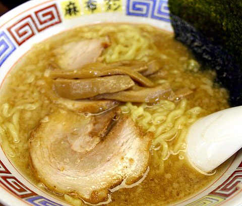 正油ラーメン@麻布ラーメン