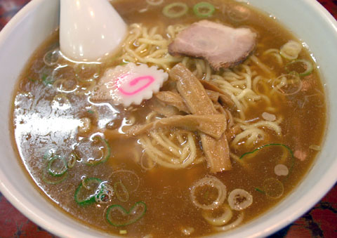 中華ソバ麺少なめ@赤坂味一