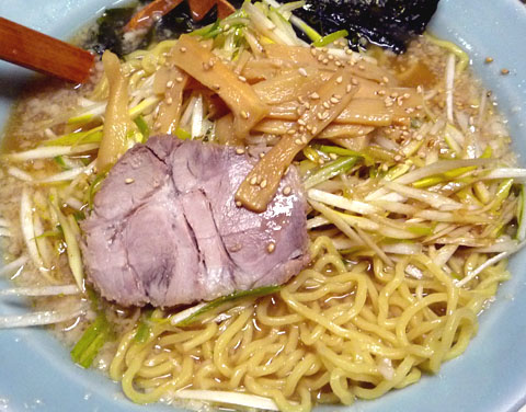 ネギラーメン@ニューラーメンショップオオタカ
