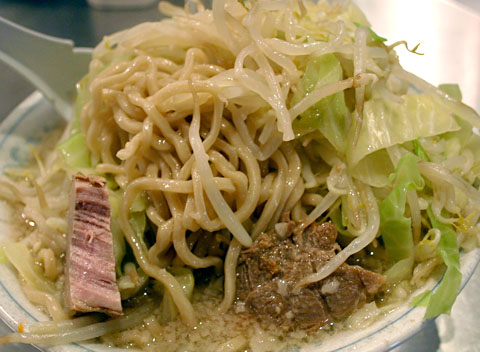 塩ラーメン上から@大蕨