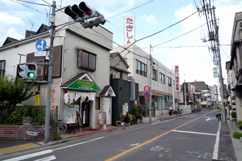店先の道路@竜馬