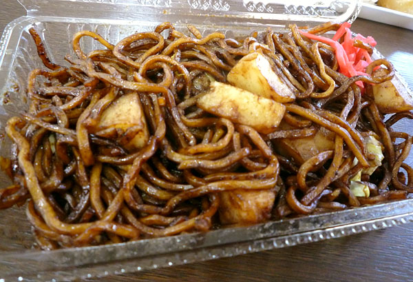 大日茶屋ポテト焼きそば